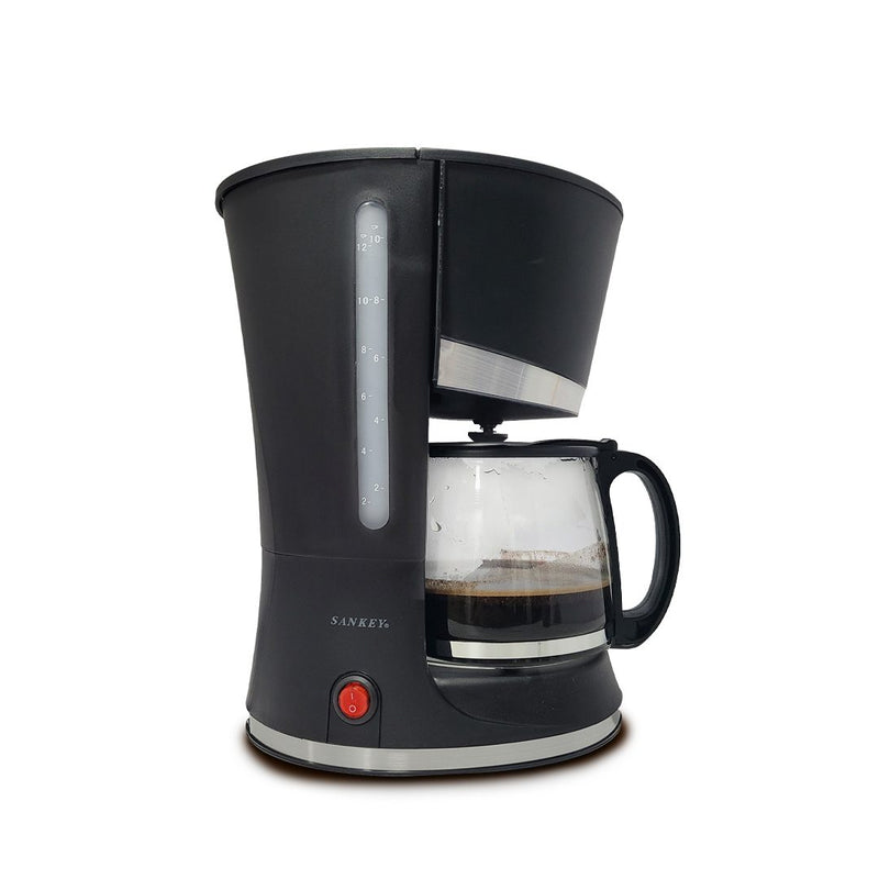 Cafetera 12 tazas Sankey / Negro