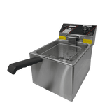 Freidora eléctrica de aceite 14Lts SANKEY / Acero inoxidable