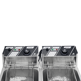 Freidora de Aceite 6.5 L + 6.5 L