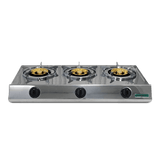 Cocina 3h De Mesa A Gas Acero Inoxidable SANKEY