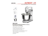 Batidora de pedestal 5V 4.0 Lts SANKEY / Blanco
