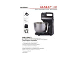 Batidora de mano 5V C/Base y taza plástica negra 250W SANKEY