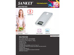 Balanza digital de cocina hasta 5kg SANKEY / Acero inoxidable - KGF021SS-F.jpg