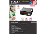Balanza 40KG Sankey  Negra/Blanca