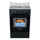 Cocina 4H Omega T/Vidrio