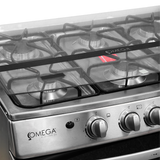 Cocina 6H Omega de Acero inoxidable