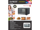 Horno Eléctrico 44l Negro 1500w SANKEY/Negro
