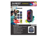 Bocina 4" Recar Bt/ Usb/ Karaoke 10wX2 Sankey