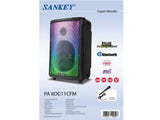 Bocina bluetooth portátil 8" SANKEY