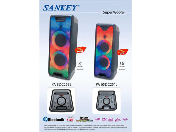 Bocina para fiestas con luces SANKEY - PA8DC253J-2.jpg