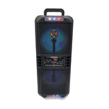 Bocina bluetooth portátil de 8" × 2 SANKEY
