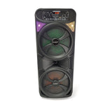Bocina bluetooth portátil de 8" × 2 SANKEY