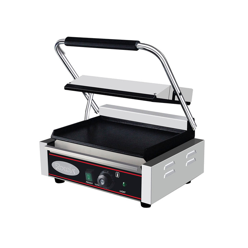 Plancha Eléctrica ROCCIA 110V Doble Industrial