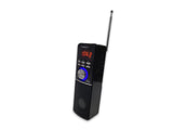 Radio portátil AM/FM recargable USB/SD SANKEY / Negro