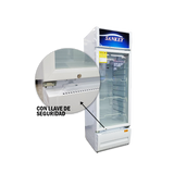 Enfriador Vitrina 211 Lt Exhibidora Blanca Sankey