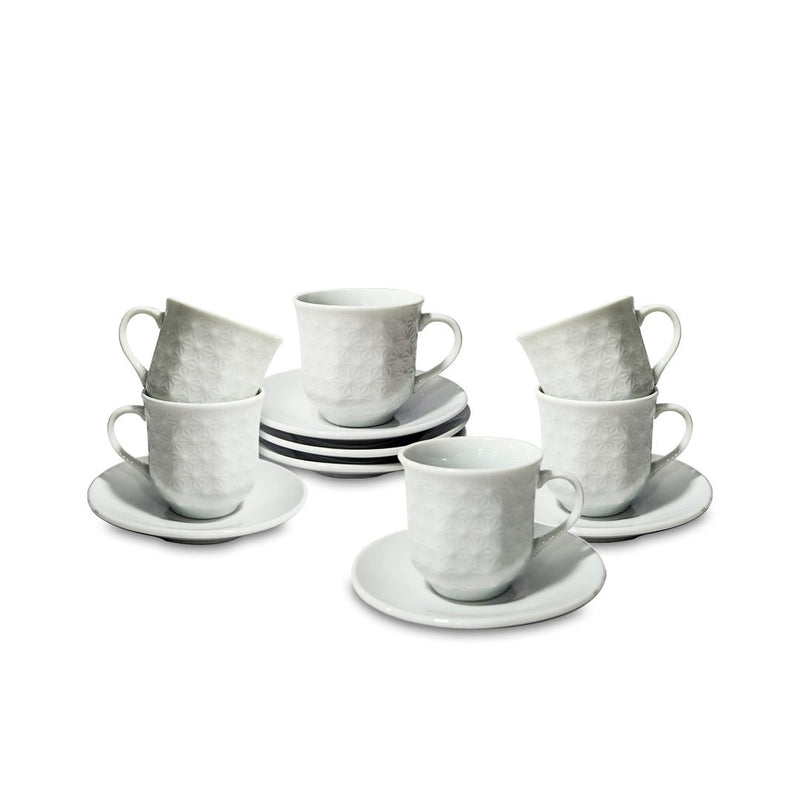 Tazas 6PZ Café Blanca