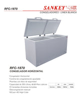 Congelador Horizontal 515lt  Sankey