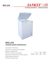 Congelador 100lt Sankey