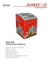 Congelador Exhibidor Sankey