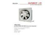 Extractor de aire 12" 48W Sankey