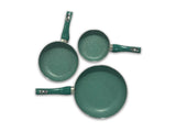 Juego de sartenes de 3 piezas SANKEY / Turquesa