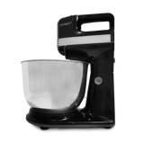 Batidora de mano 5V C/Base y taza plástica negra 250W SANKEY