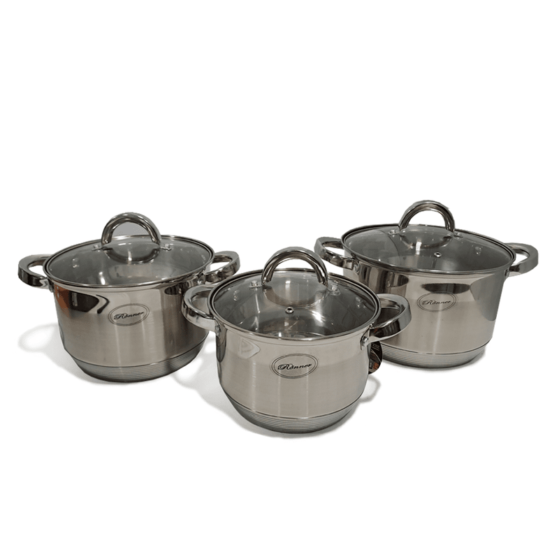 Juego de Ollas 6 Piezas Epicure/Ronner