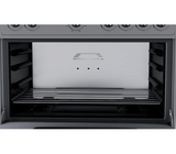 Cocina OMEGA 6H Gris Tapa Vidrio