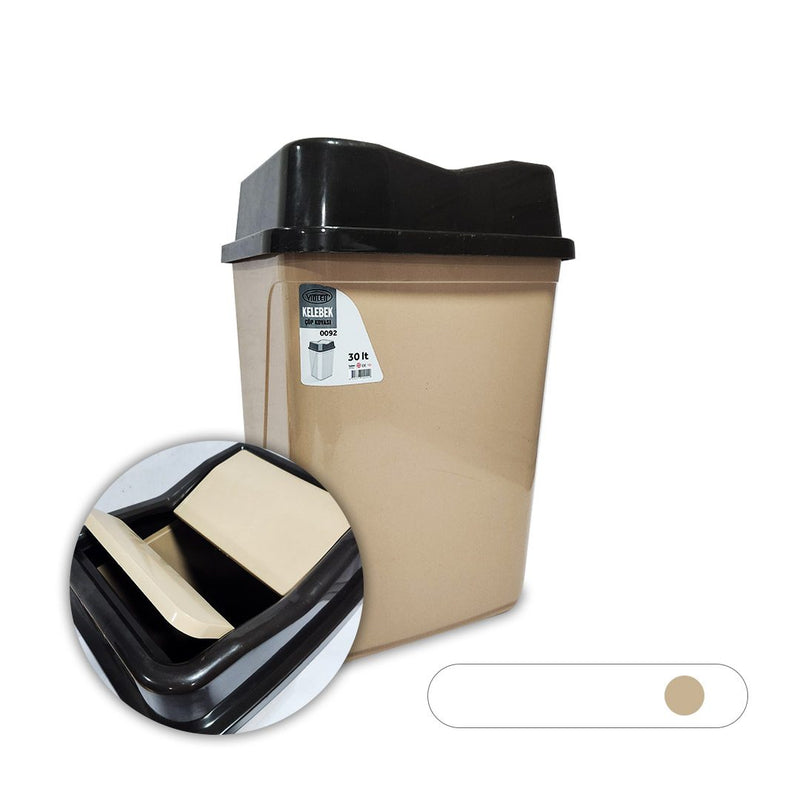 Papelera Violet Cuadrada 30LTS